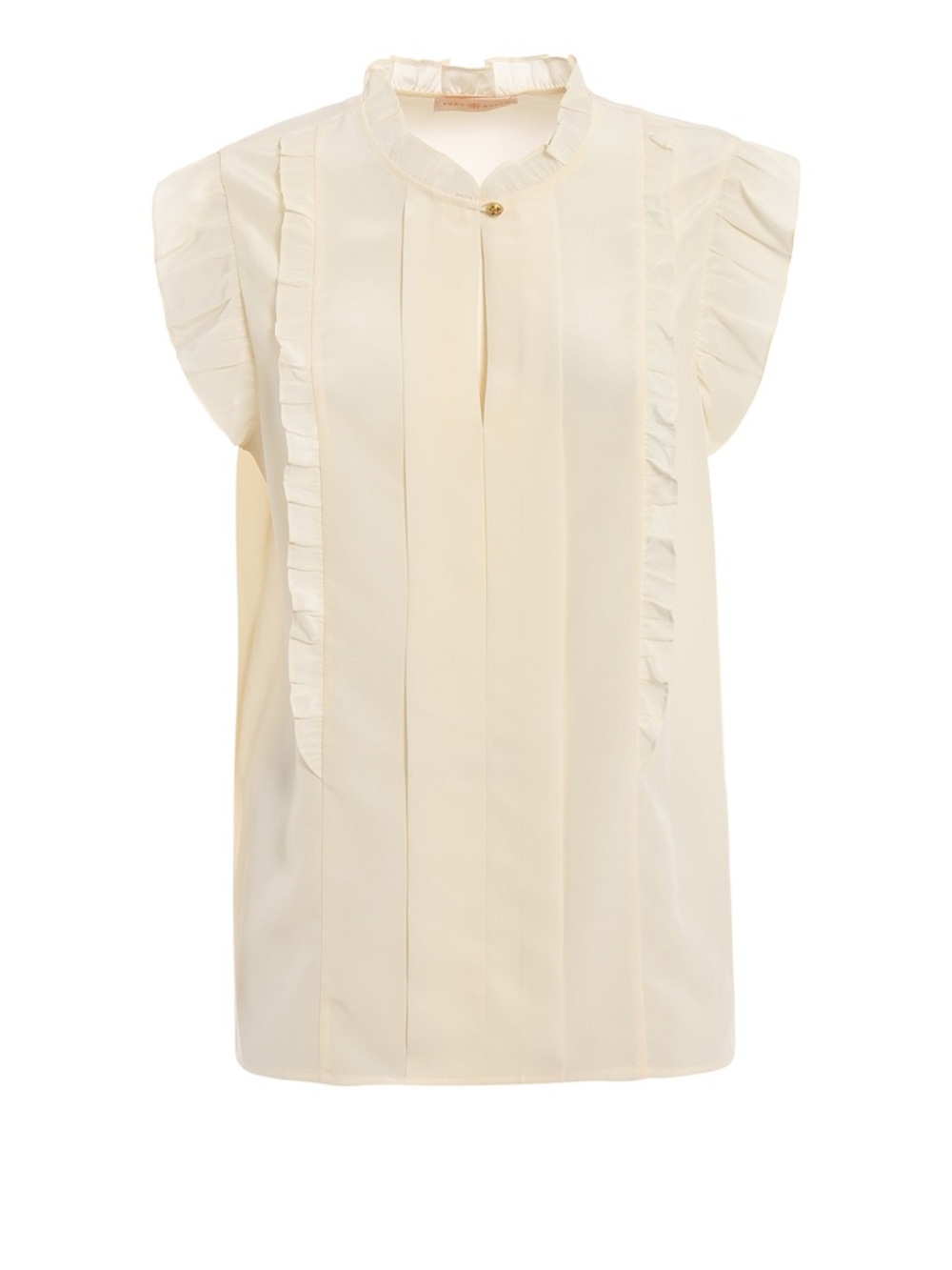Tory Burch Silk Georgette Sleeveless Blouse Size 4